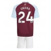 Aston Villa Amadou Onana #24 Heimtrikot 2024-25 Kurzarm (+ kurze hosen)